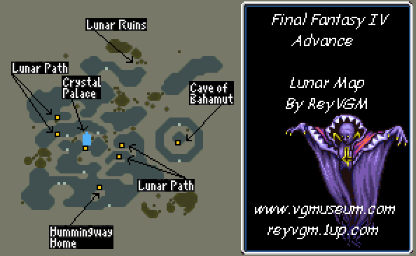 FF4 Map of the Moon